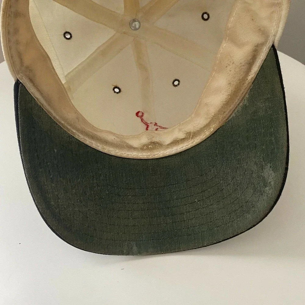 Vtg 90's Jordan Nike Snap Back Hat #45 Rare Last Dance Air Jordan Return - Picture 6 of 7